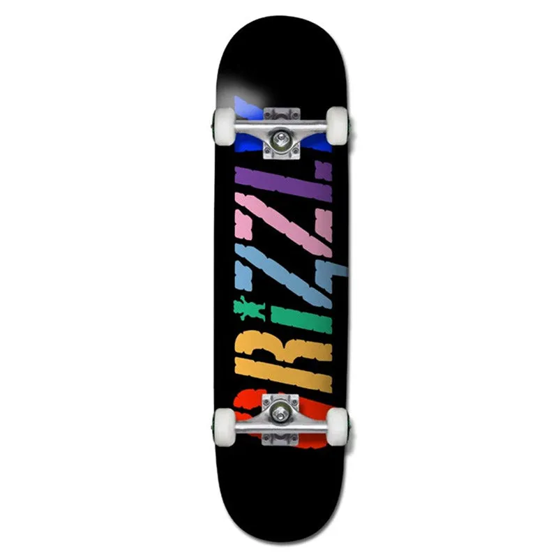 GRIZZLY INCITE SKATEBOARD COMPLETE 7.5