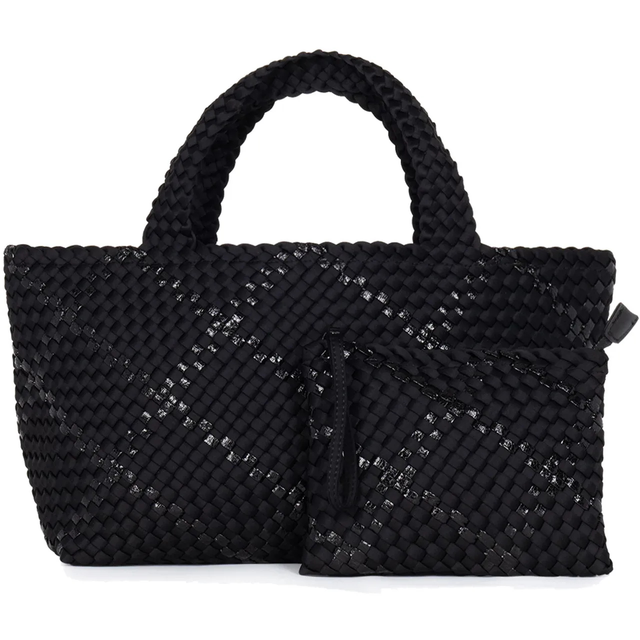 Haute Shore Bobbi Noir Woven Tote - Noir