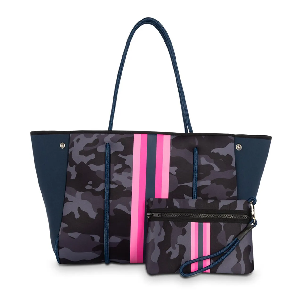 Haute Shore Greyson Epic Neoprene Tote - Navy / Camo