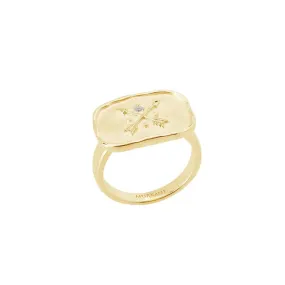   Heirloom Ring Gold Plate  