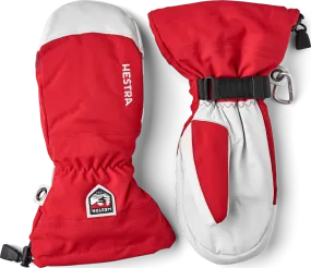 Hestra Army Leather Heli Ski Mitt Red | Buy Hestra Army Leather Heli Ski Mitt Red here | Outnorth