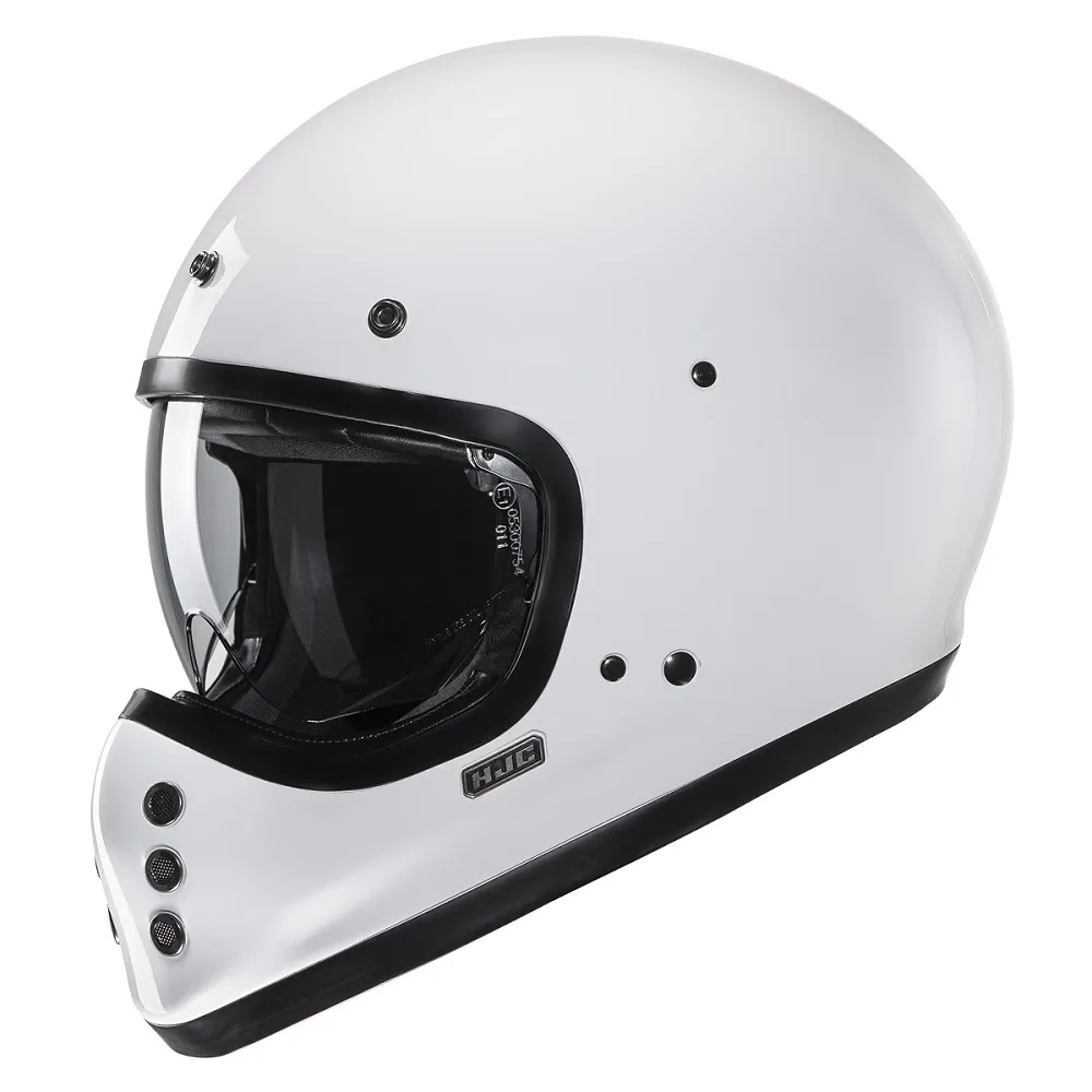 HJC V60 Plain Helmet - White