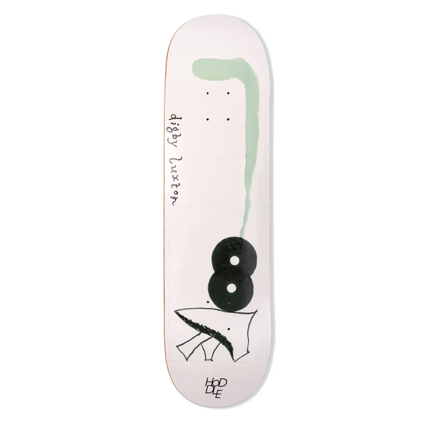 HODDLE SKATEBOARDS DIGBY LUXTON TRIFID DECK 8.38