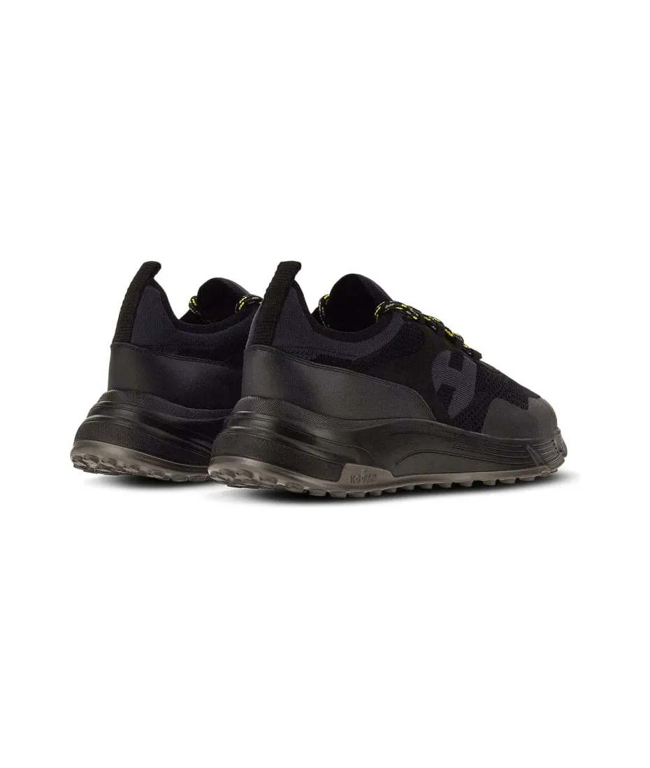 Hogan Hyperlight Knit Sneakers - Black