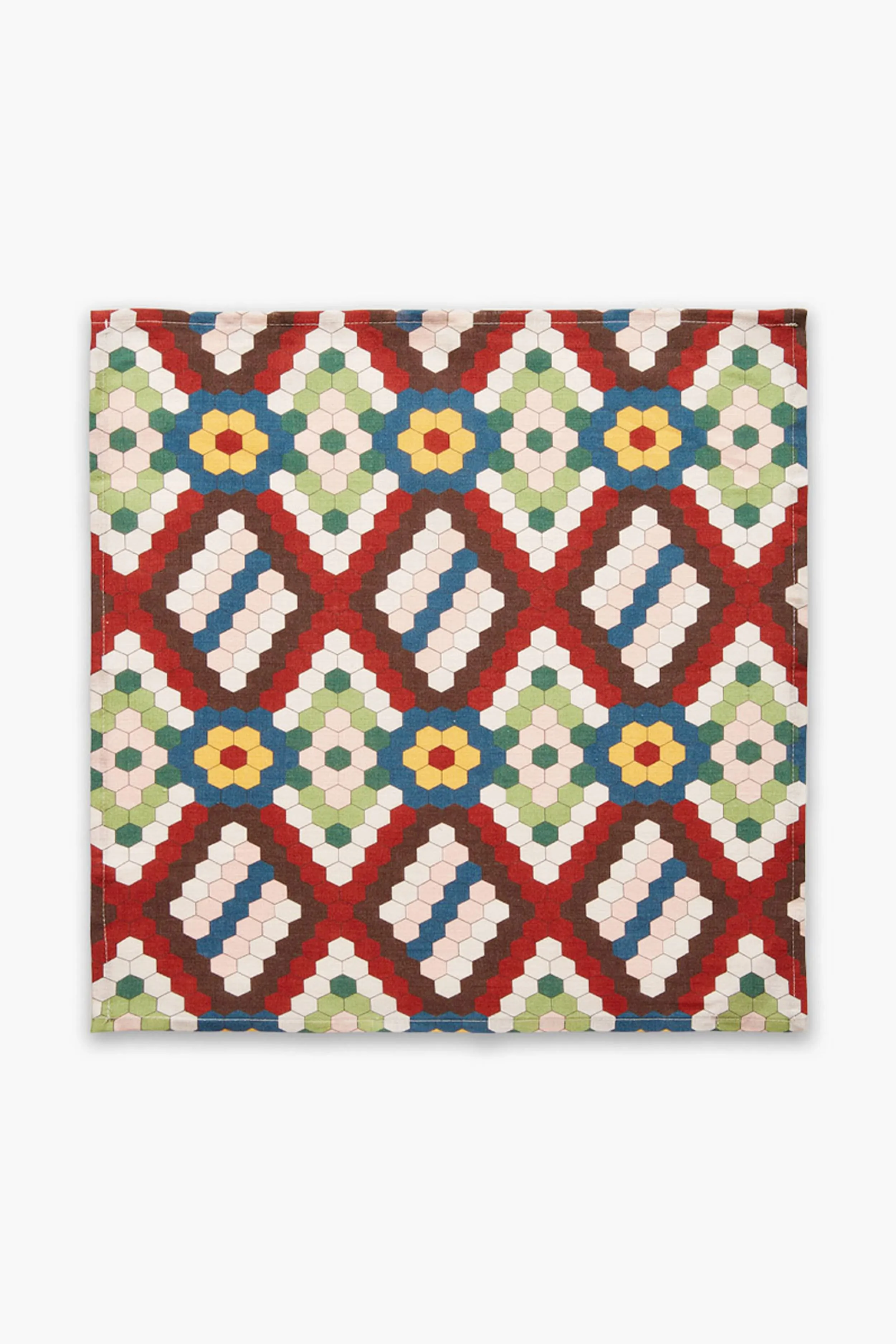 Honeycomb Tiles Large Napkins Set of 2