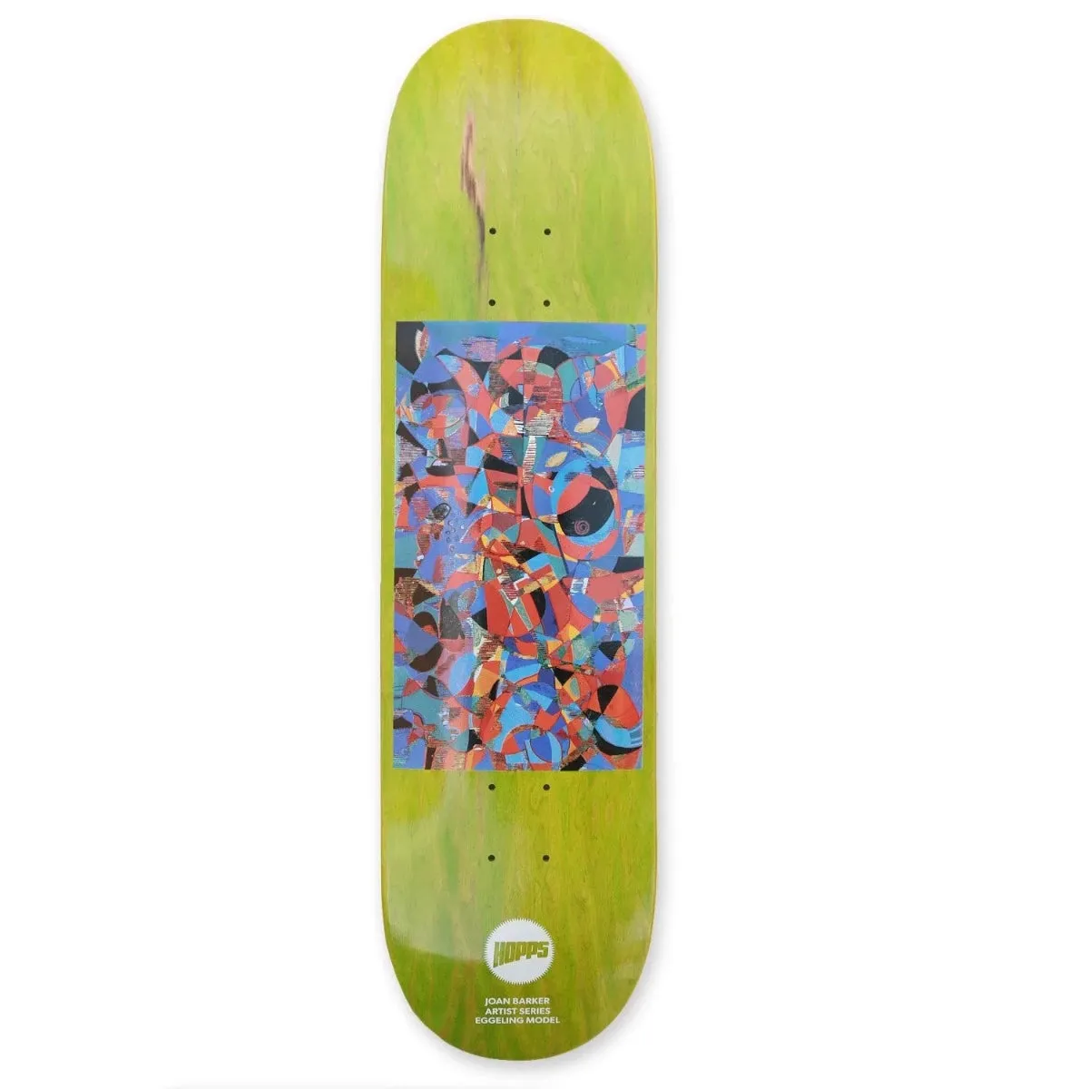 Hopps Skateboards Eggeling Joan Barker Abstract Series Deck