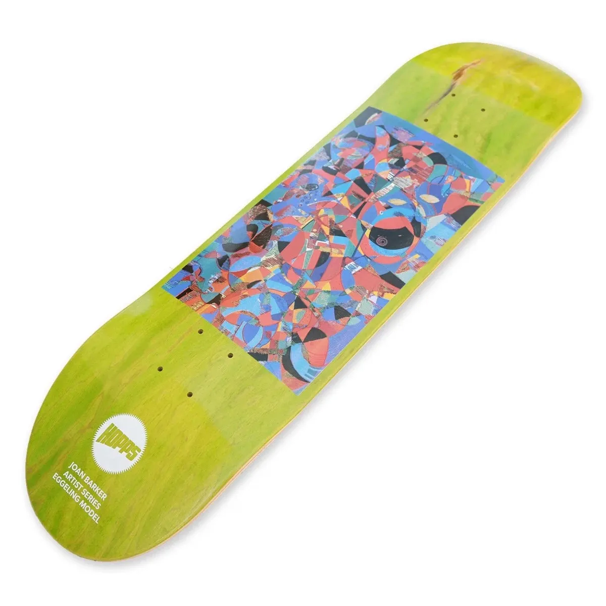 Hopps Skateboards Eggeling Joan Barker Abstract Series Deck