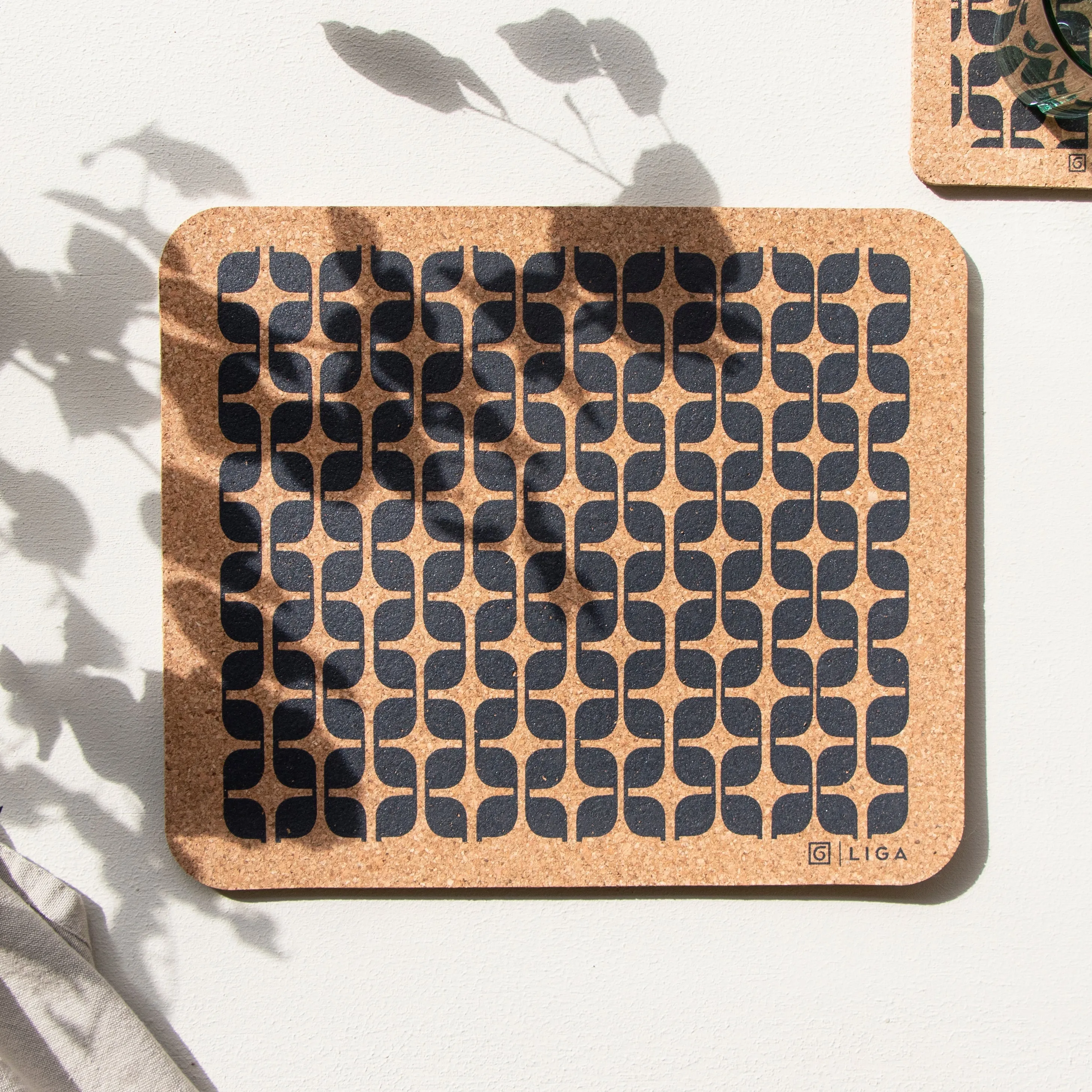 Hornsea Cork Placemats | Geometric