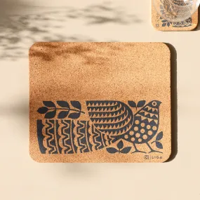 Hornsea Cork Placemats | Peacock