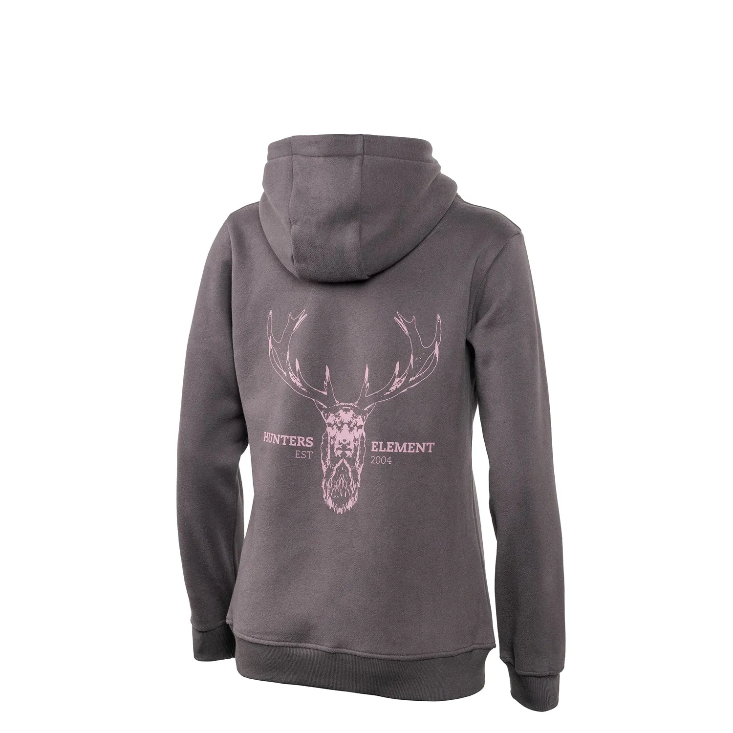 HUNTERS ELEMENT LADIES ALPHA STAG HOODIE (FOSSIL)