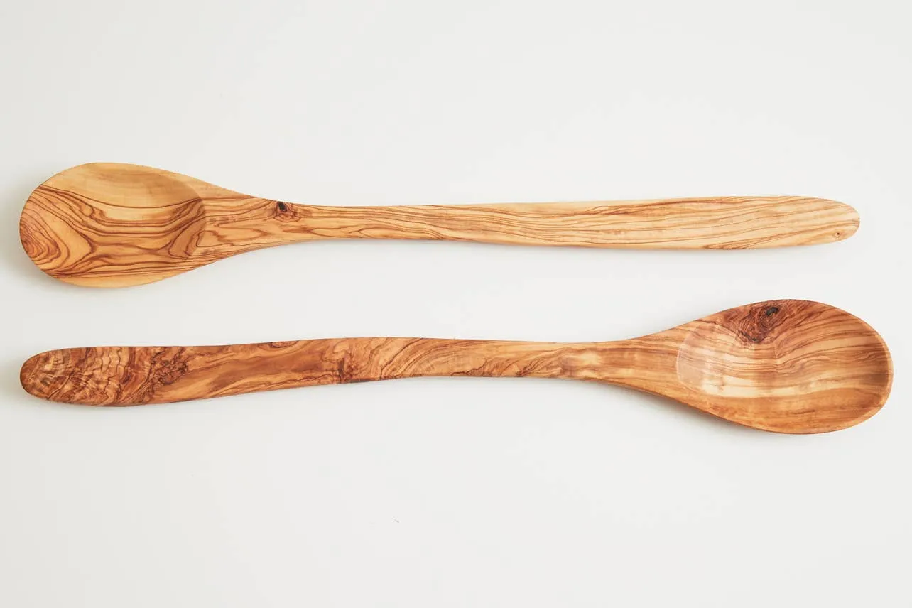 Italian Olivewood Polenta Spoon