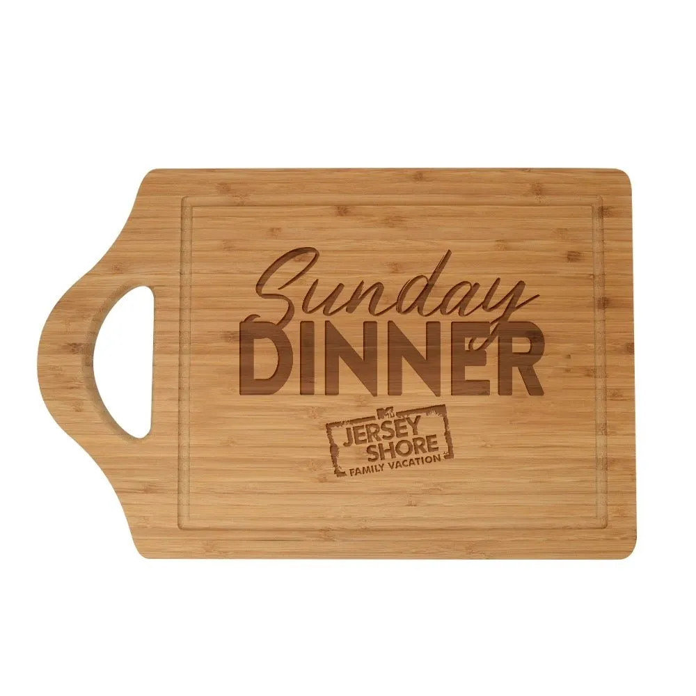 Jersey Shore Family Vacation Sunday Dinner Cutting Board