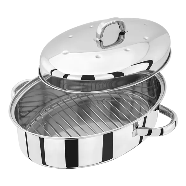 Judge Speciality Cookware Oval Roaster with Rack