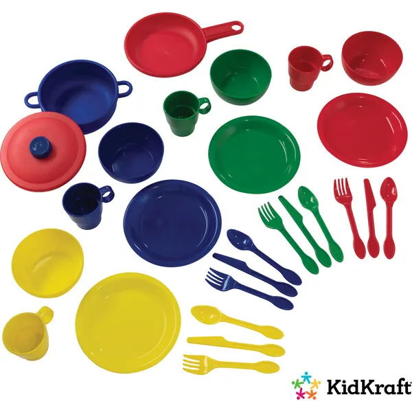 KidKraft 27Pc Cookware Set, Primary