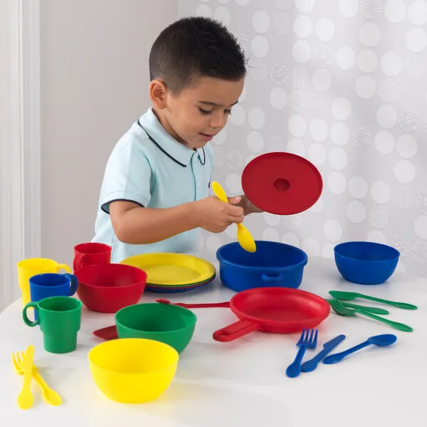 KidKraft 27Pc Cookware Set, Primary