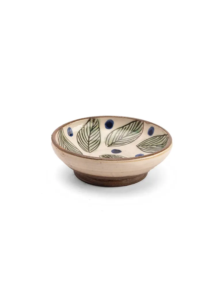 Kiliim | Leaves Mini Ceramic Plate