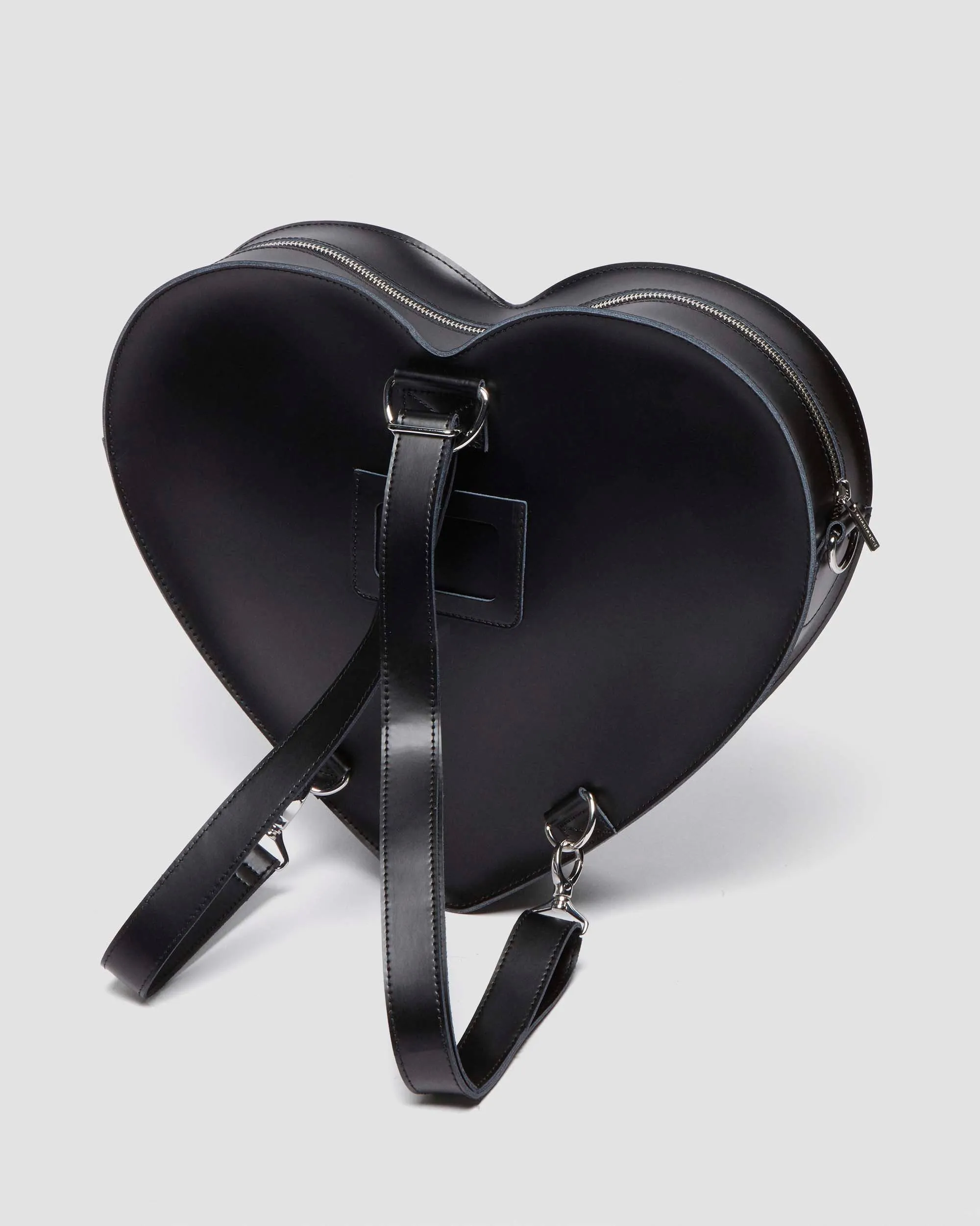 Large Leather Heart Shaped Bag