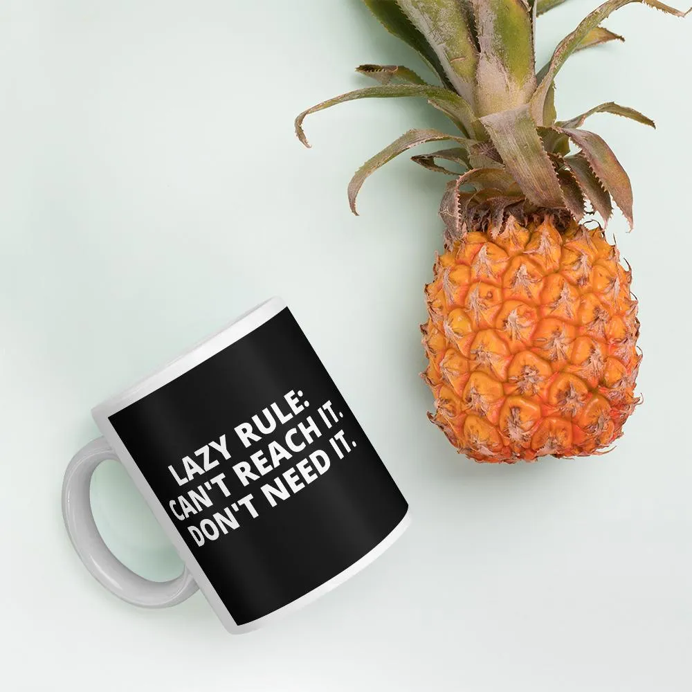 Lazy Rule Coffee Mug