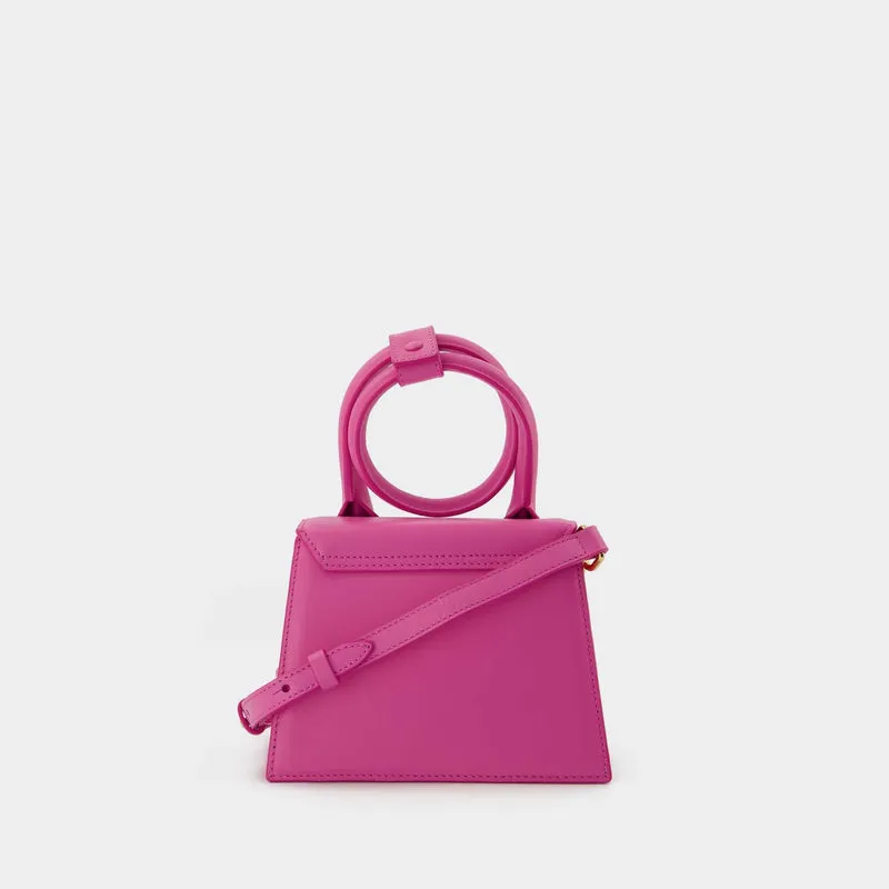 Le Chiquito Noeud Bag - Jacquemus -  Pink - Leather