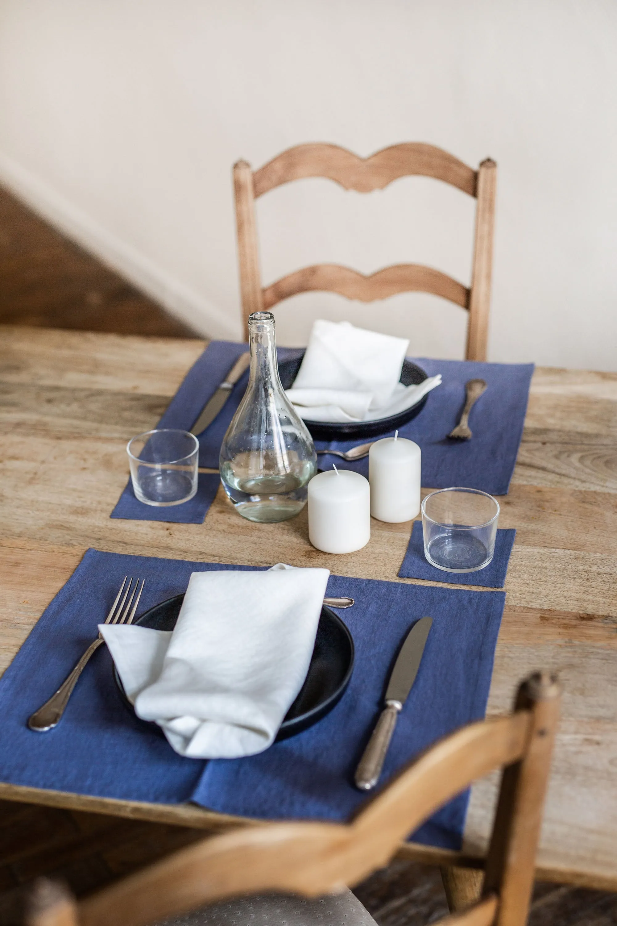 Linen placemats set of 2