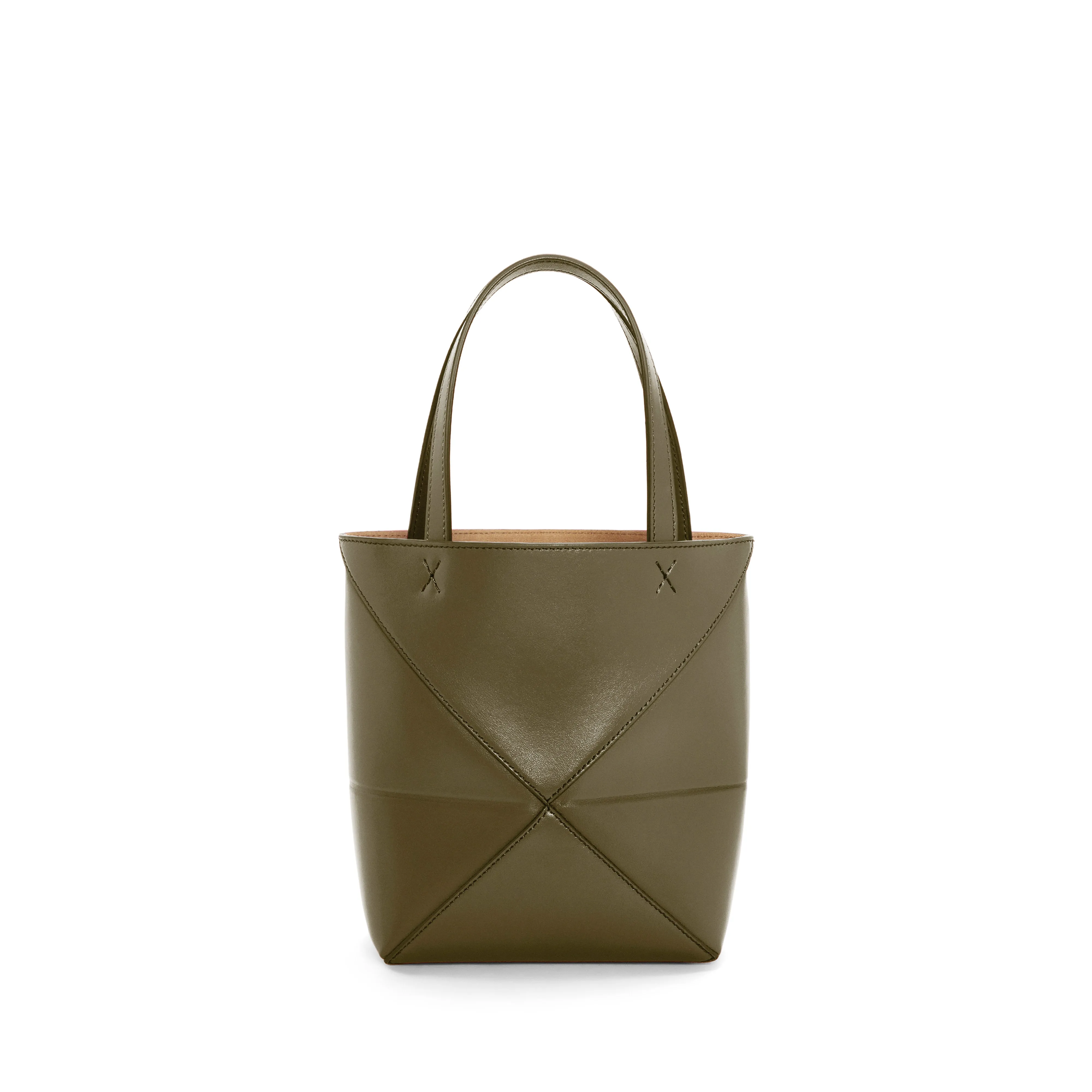 Loewe - Women’s Puzzle Fold Tote Mini - (Dark Khaki Green)