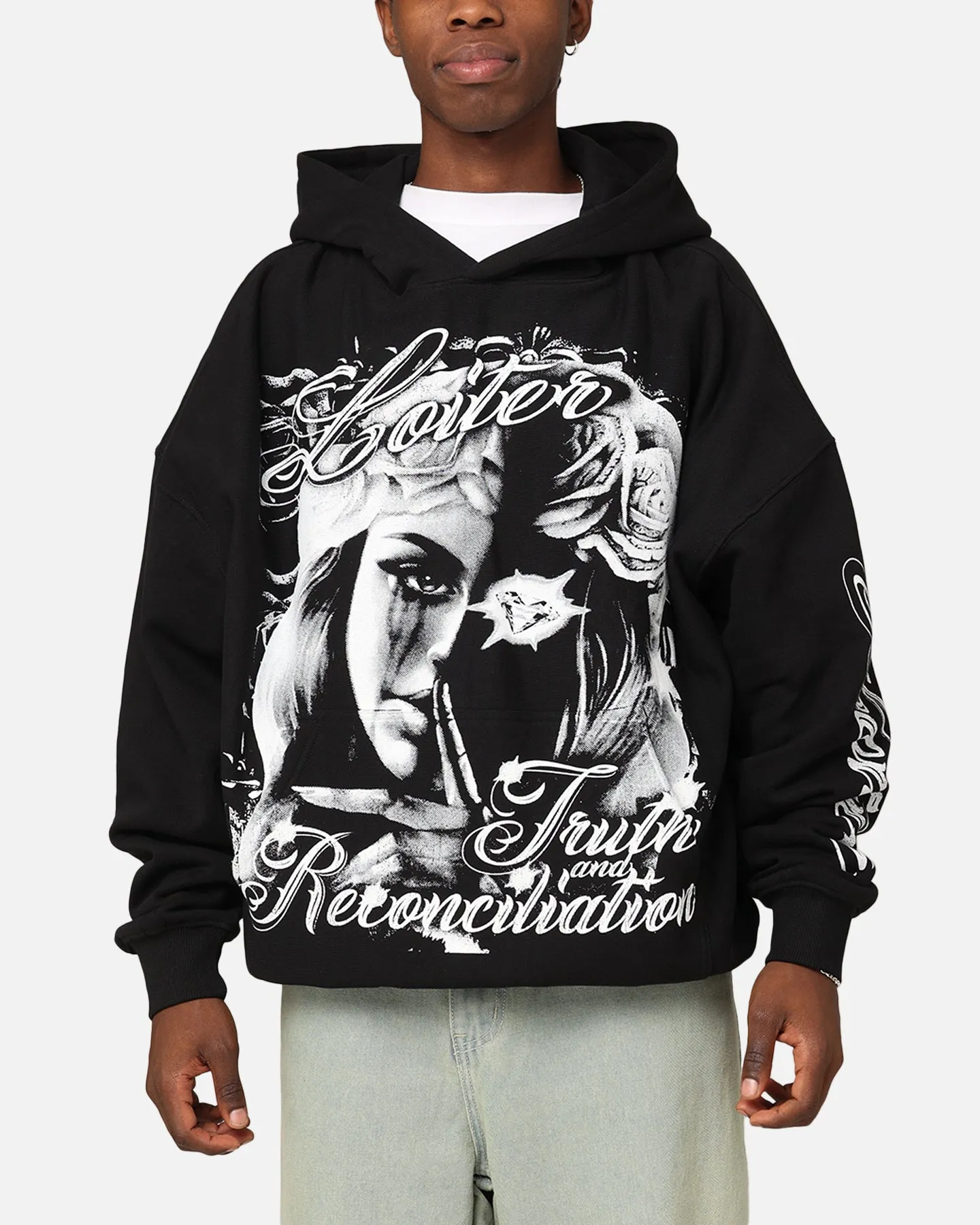 Loiter Retribution Hoodie Black