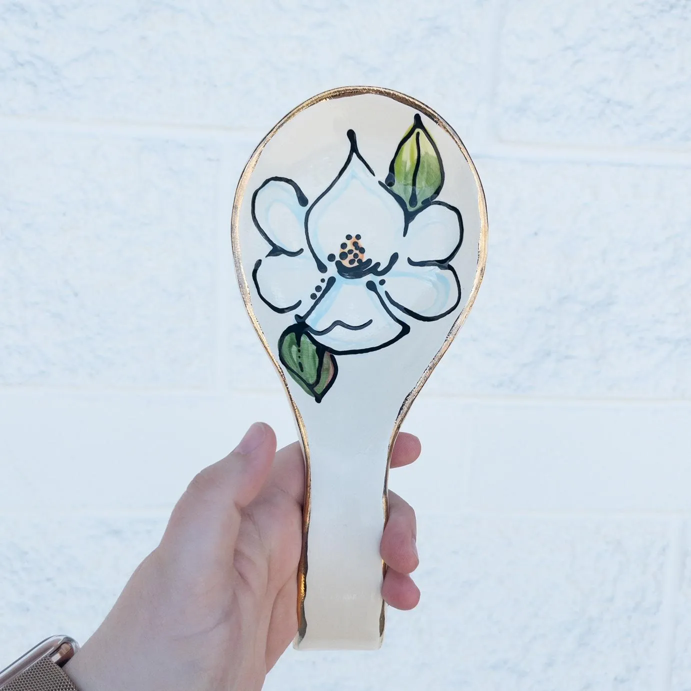 Magnolia Spoon Rest