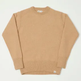 Merz b. Schwanen LOCC01 Knit Crew Neck Pullover - Toffee