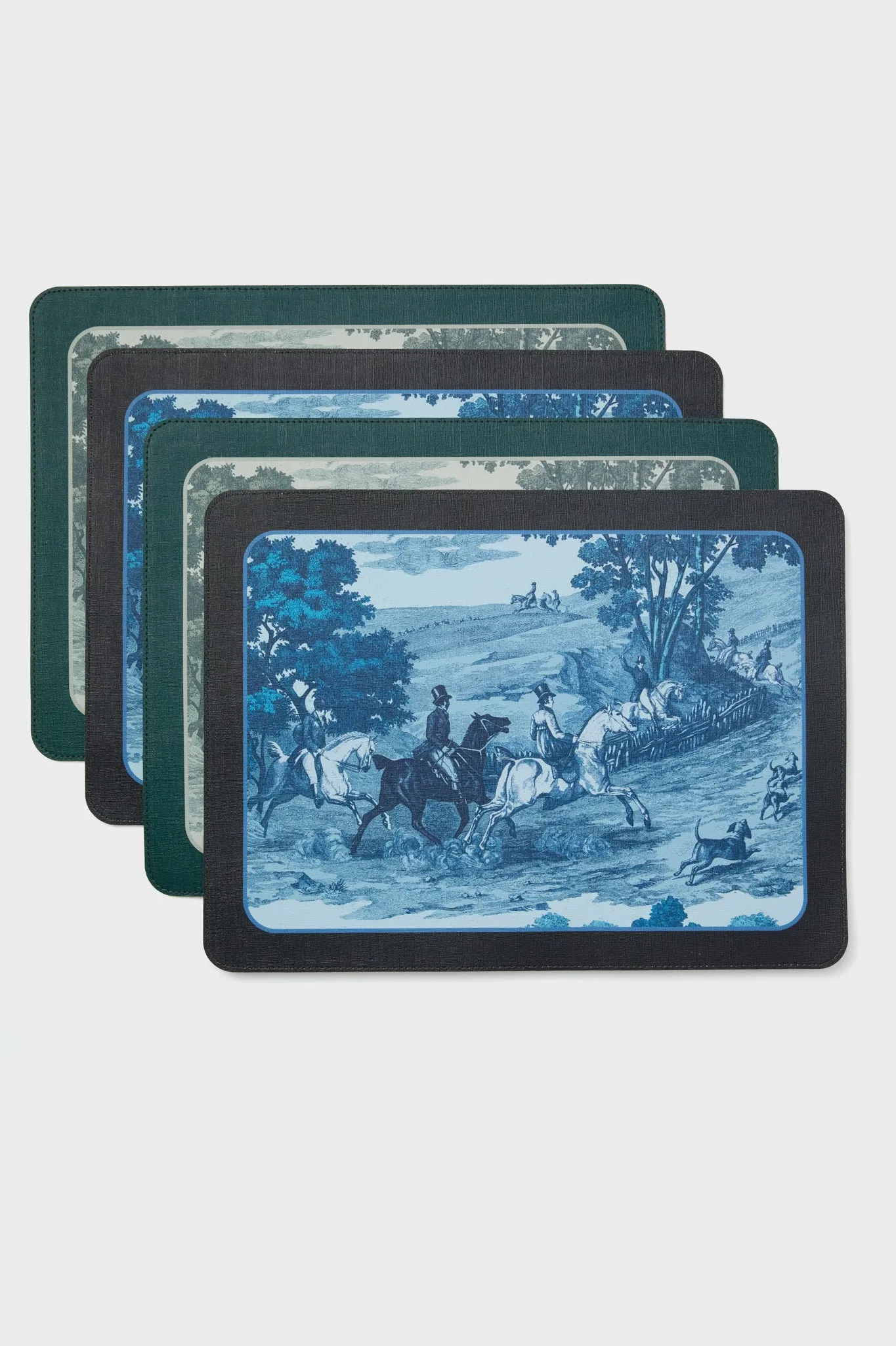 Middleburg Toile Reversible Wipeable Placemats Set of 4