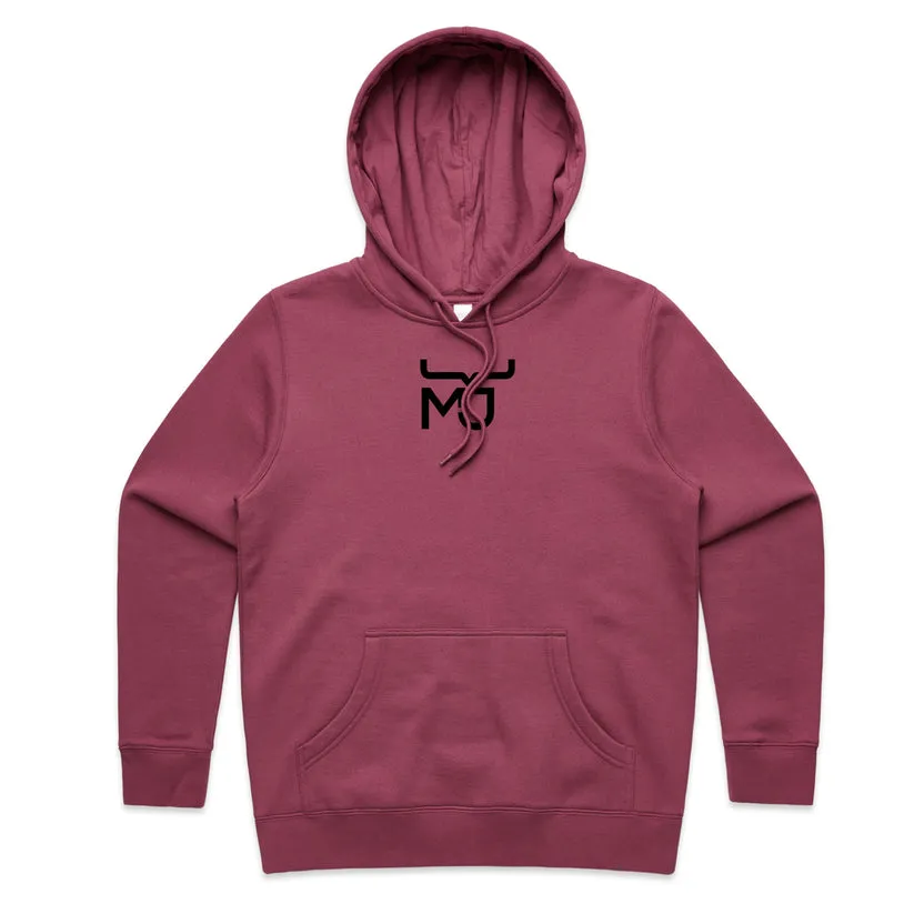 MJ Ladies Colour Hoodie Berry