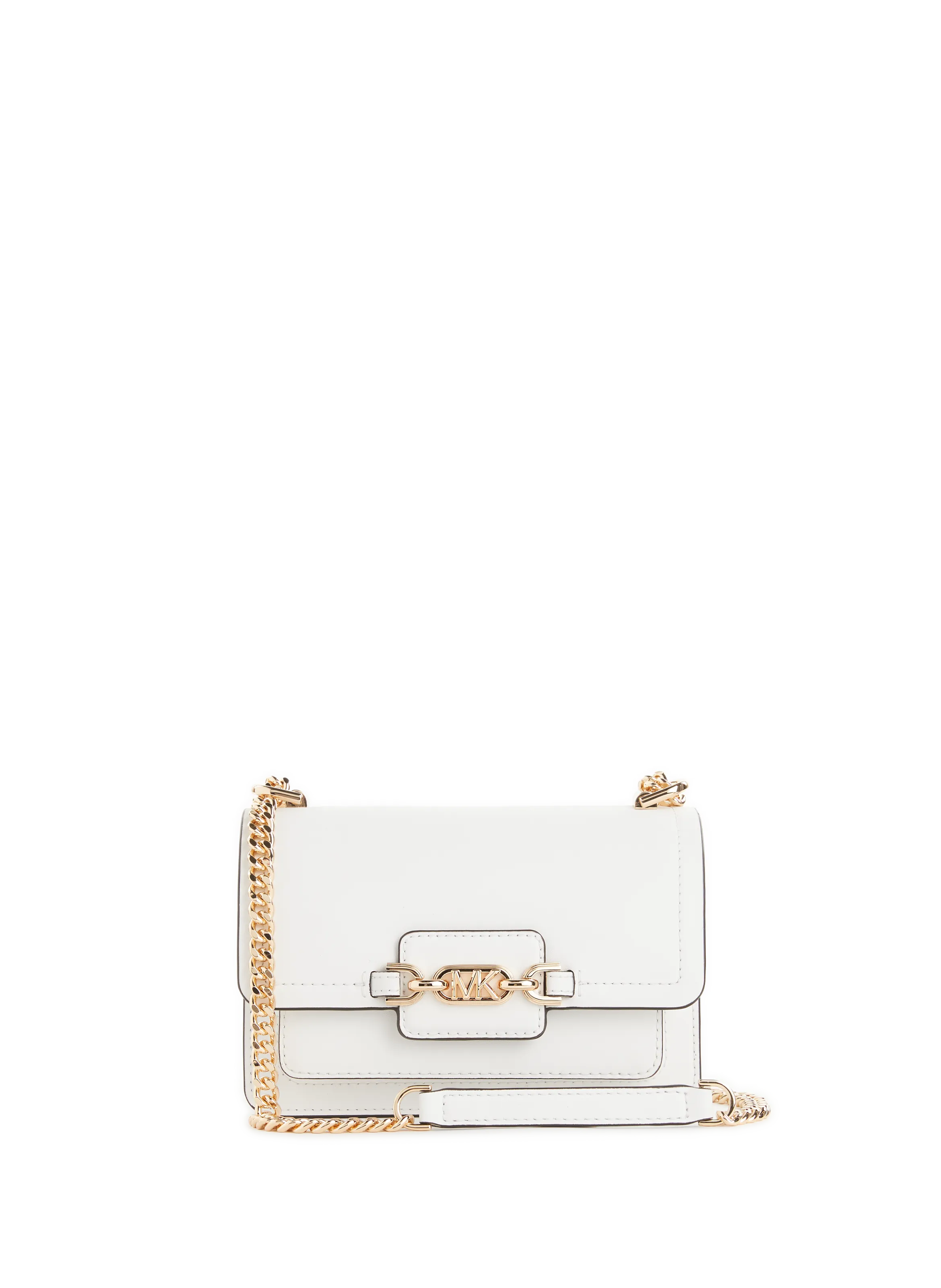 MMK  Leather shoulder bag  - White