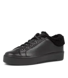 MOLLINI Lazen Black Leather Sneakers Bs