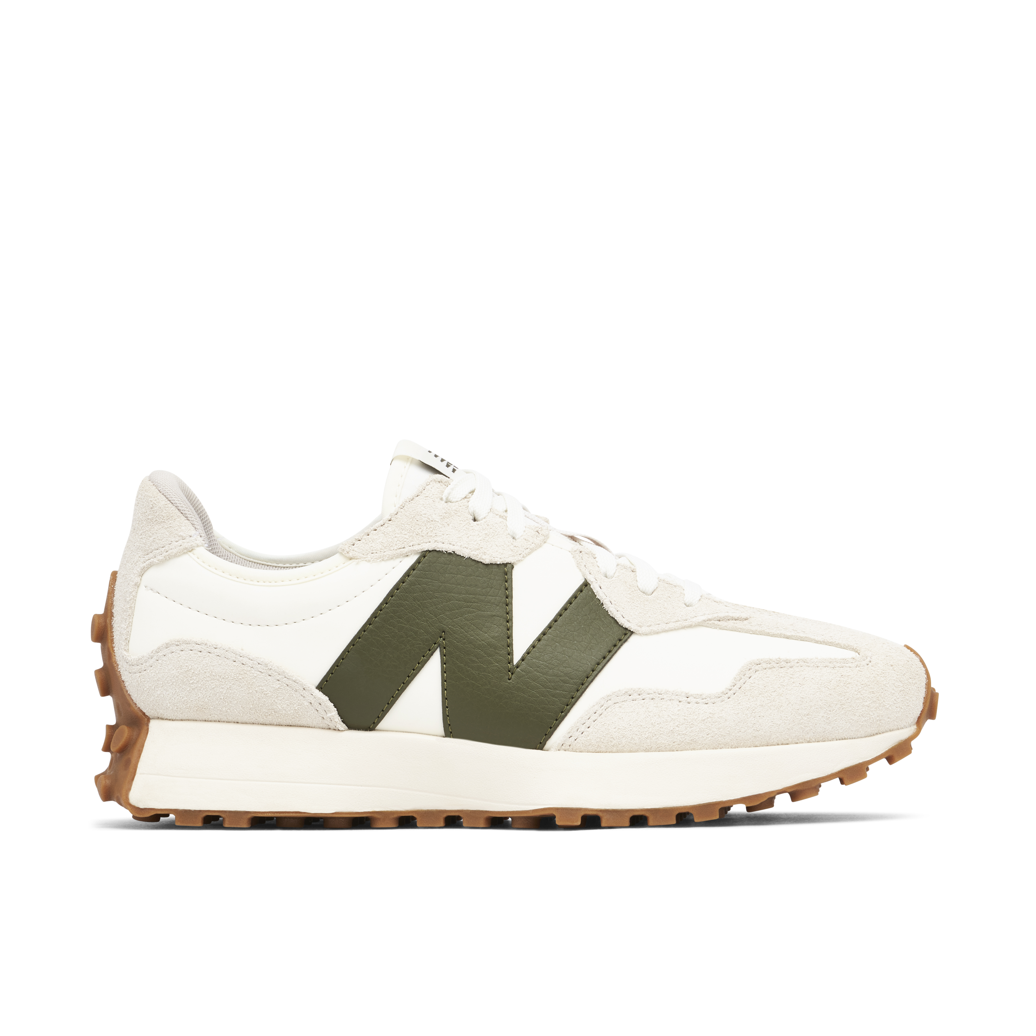 New Balance 327 Moonbeam Oak Leaf Green | MS327ASN | Laced