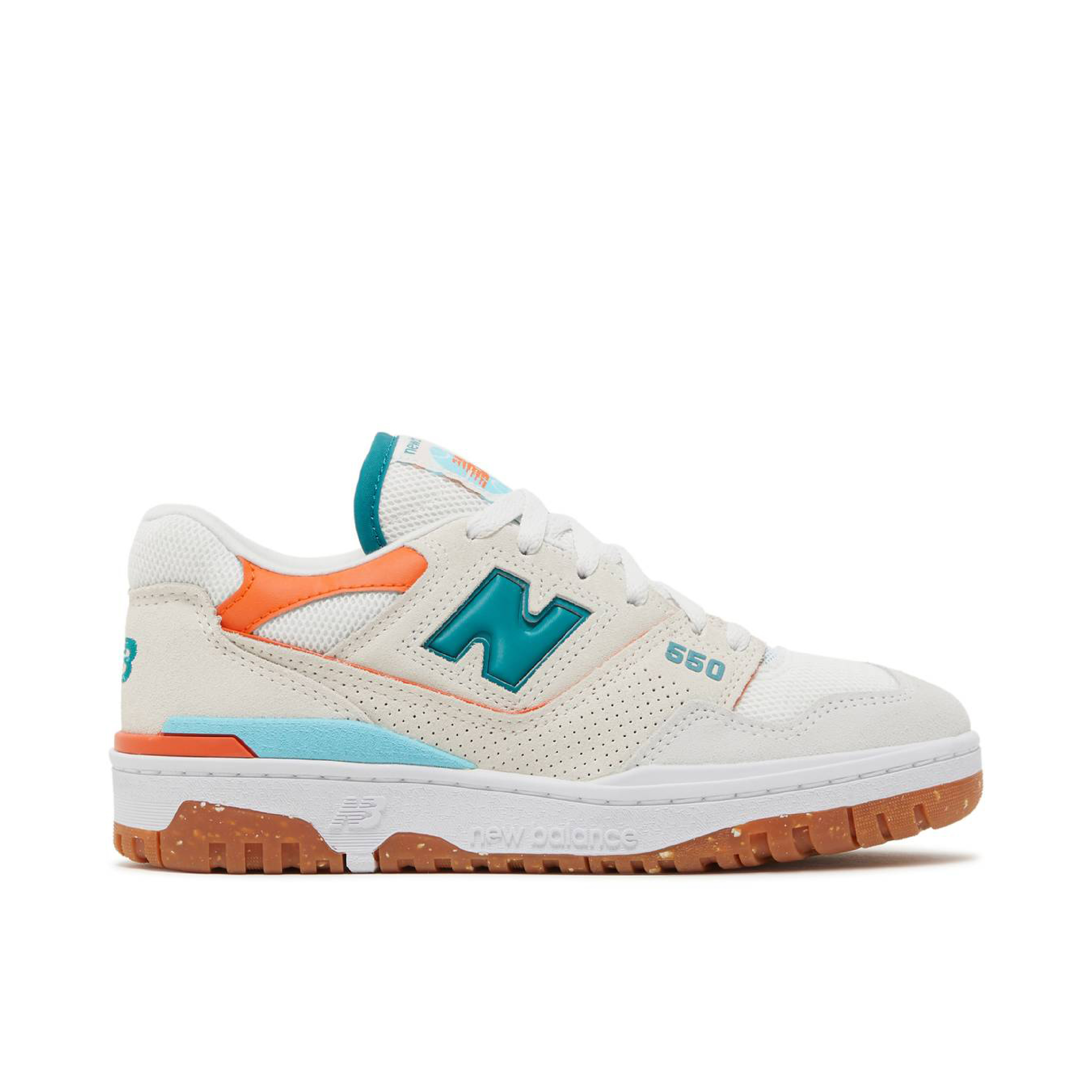 New Balance 550 Sea Salt Verdigris Womens | BBW550DA | Laced