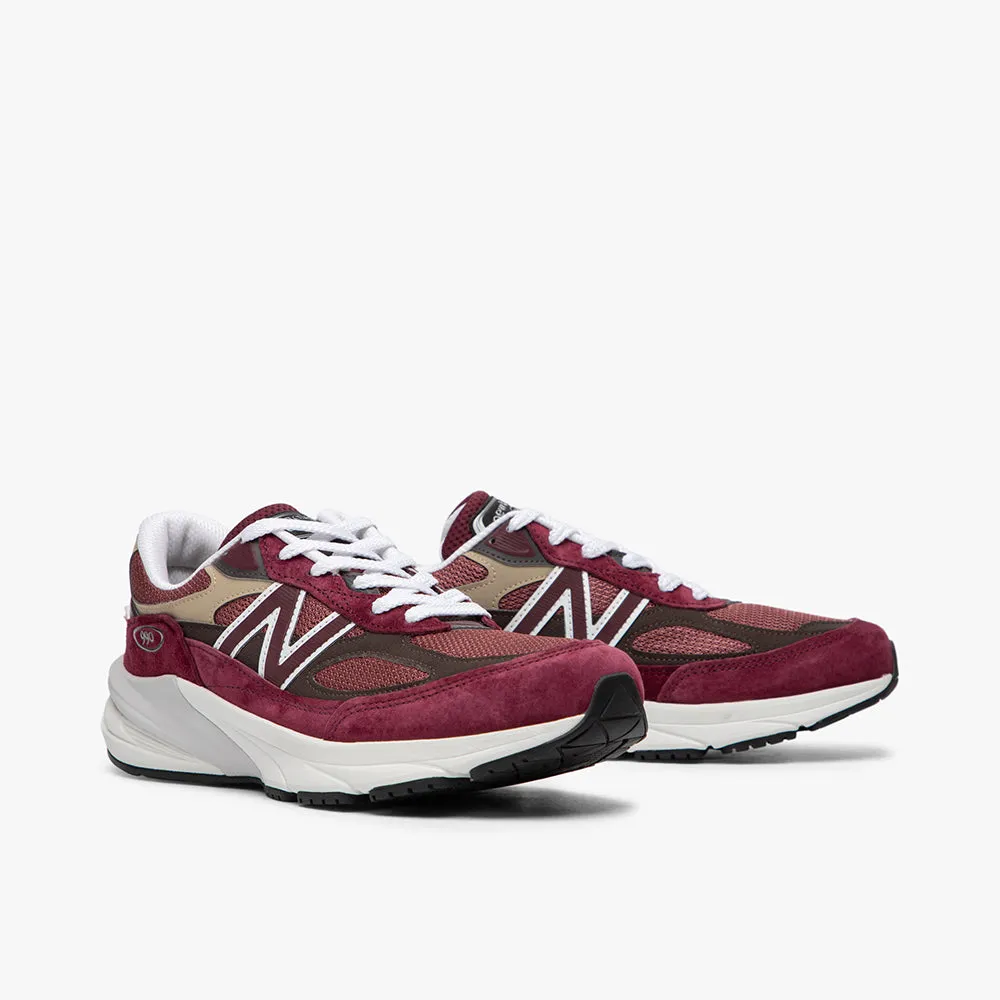 New Balance MADE in USA U990BT6 Burgundy / Tan