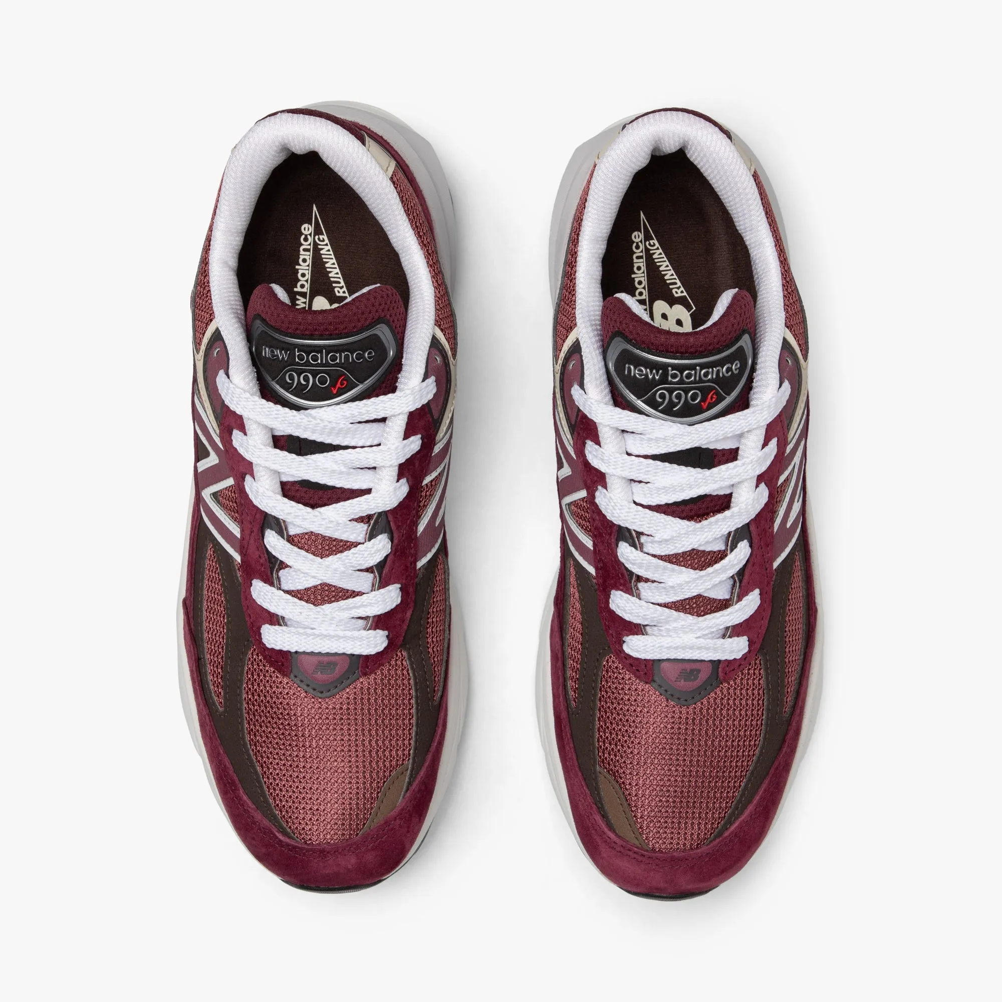 New Balance MADE in USA U990BT6 Burgundy / Tan