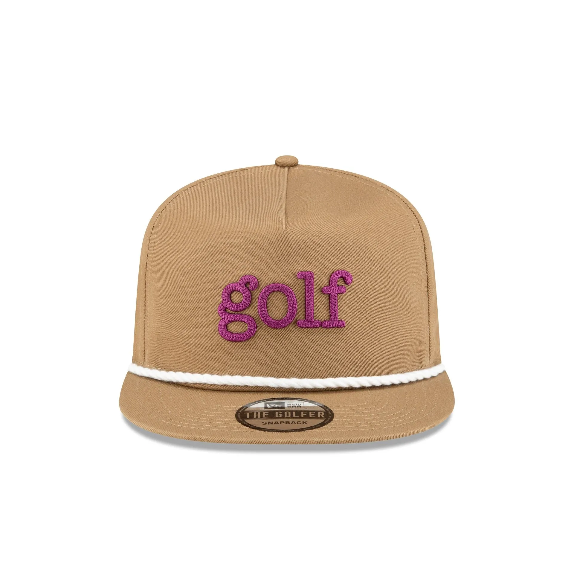 New Era Golf Tan Golfer Hat