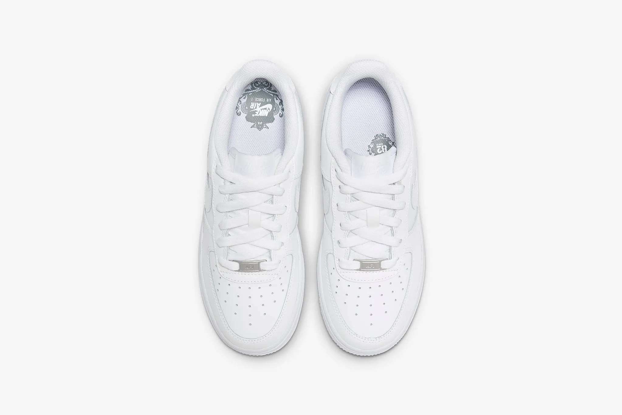 Nike Air Force 1 LE GS - White / White