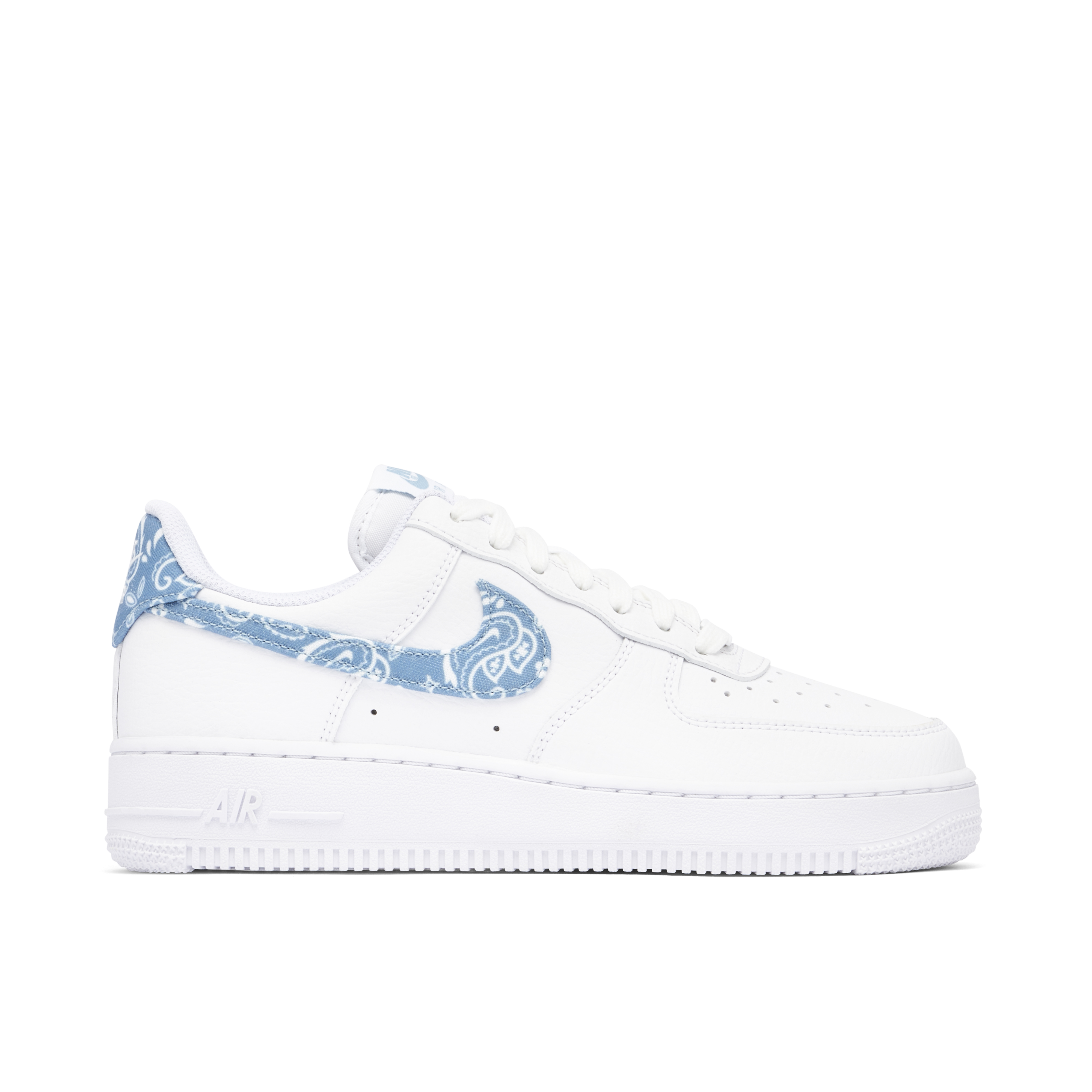 Nike Air Force 1 Low '07 Essential White Worn Blue Paisley | dh4406-100 | Laced