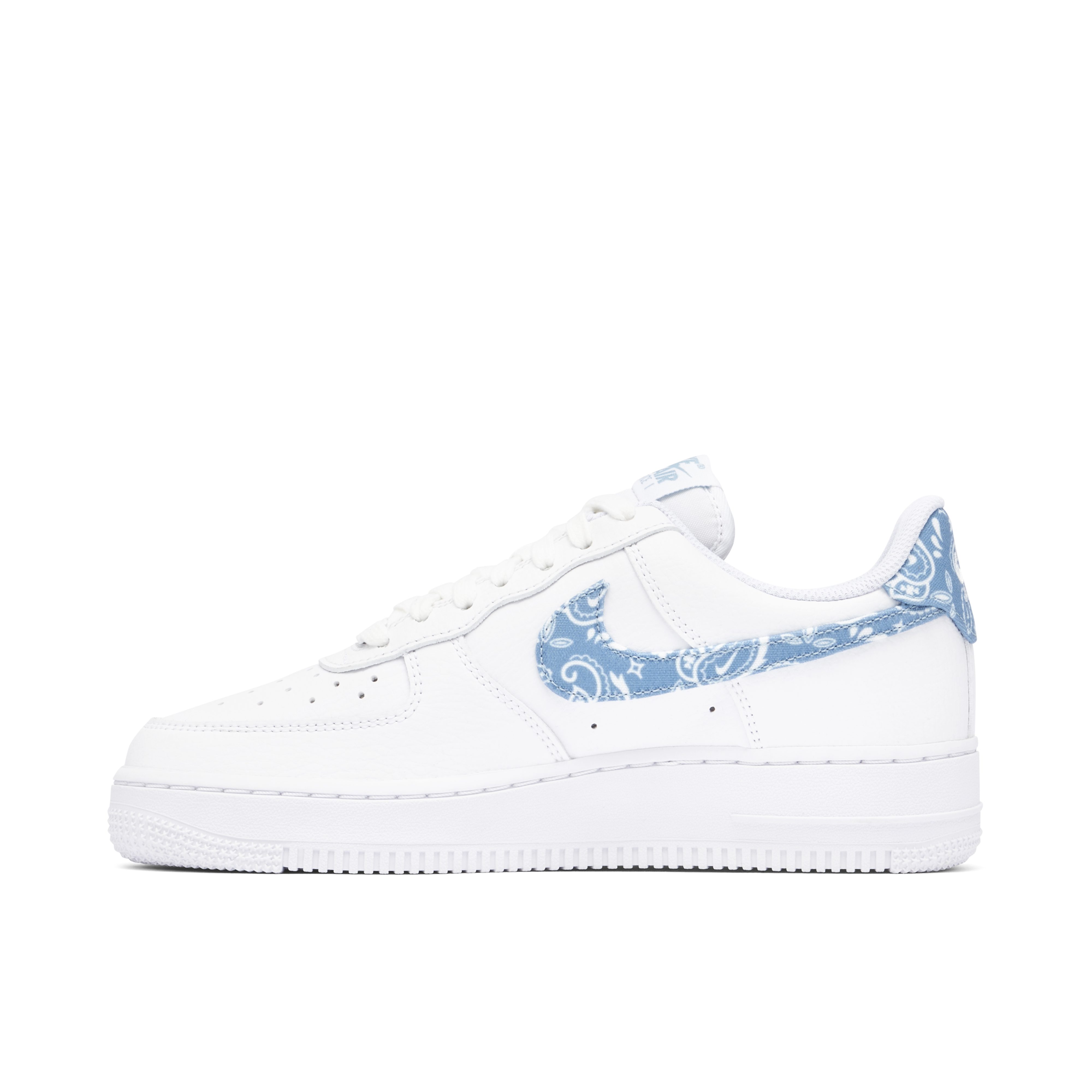 Nike Air Force 1 Low '07 Essential White Worn Blue Paisley | dh4406-100 | Laced