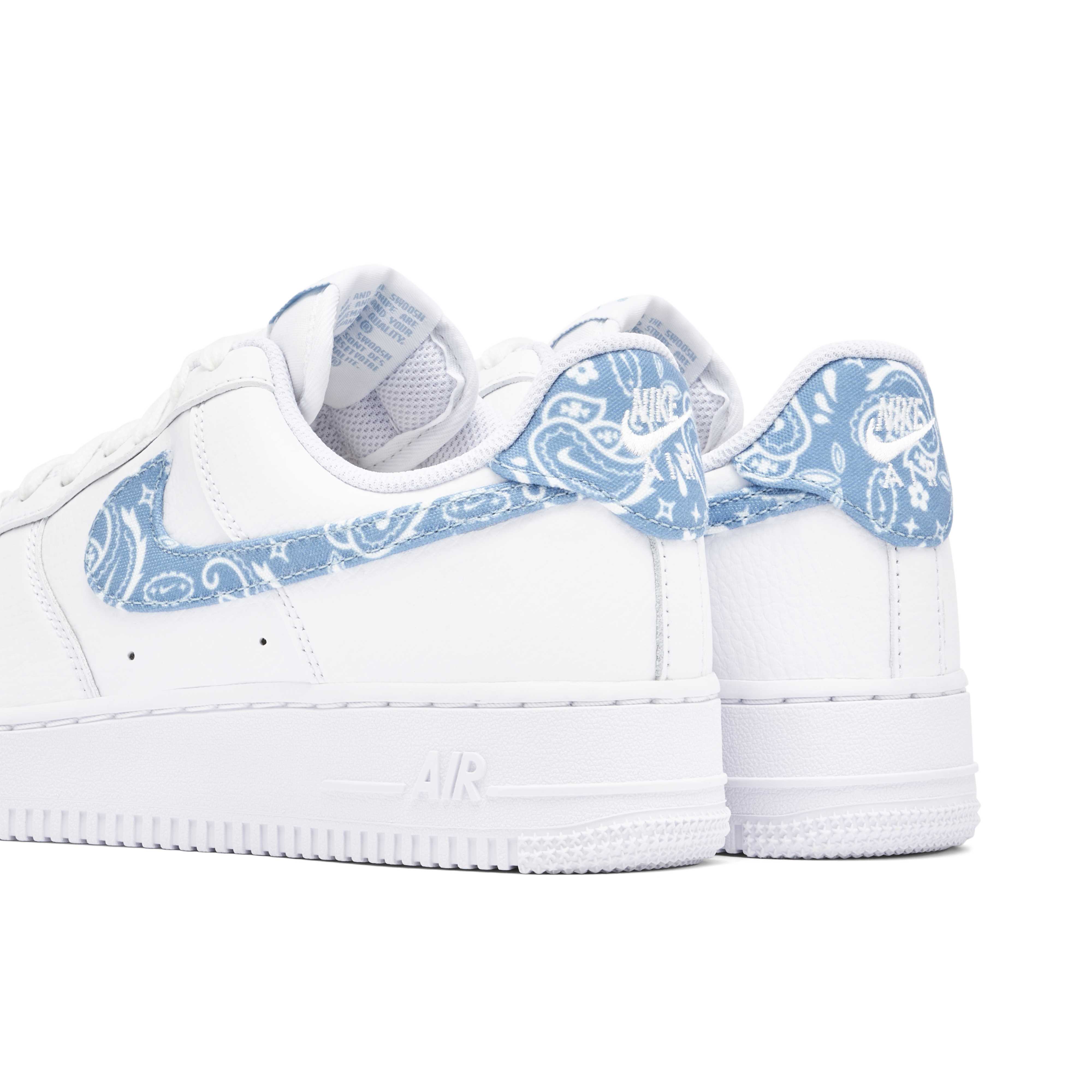 Nike Air Force 1 Low '07 Essential White Worn Blue Paisley | dh4406-100 | Laced