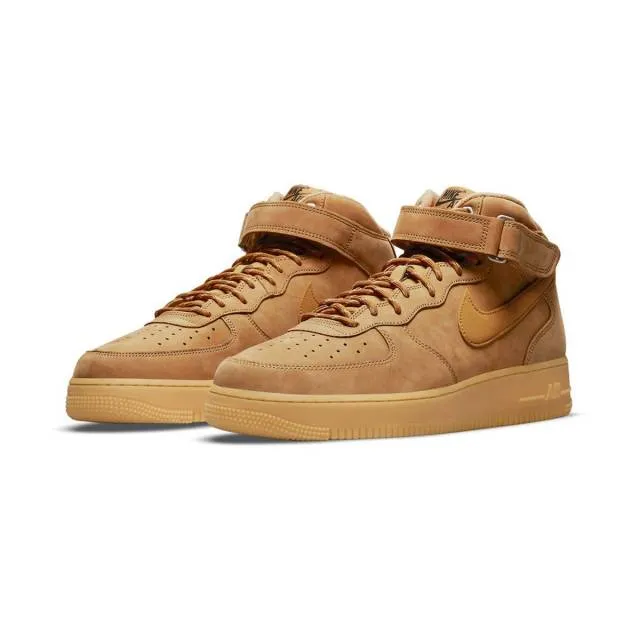 Nike Air Force 1 Mid '07 (Flax 2021/ Gum Light Brown/ Bl...