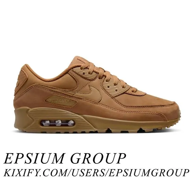 Nike Air Max 90 Premium (Wheat/ Flax/ Gum Light Brown/ W...