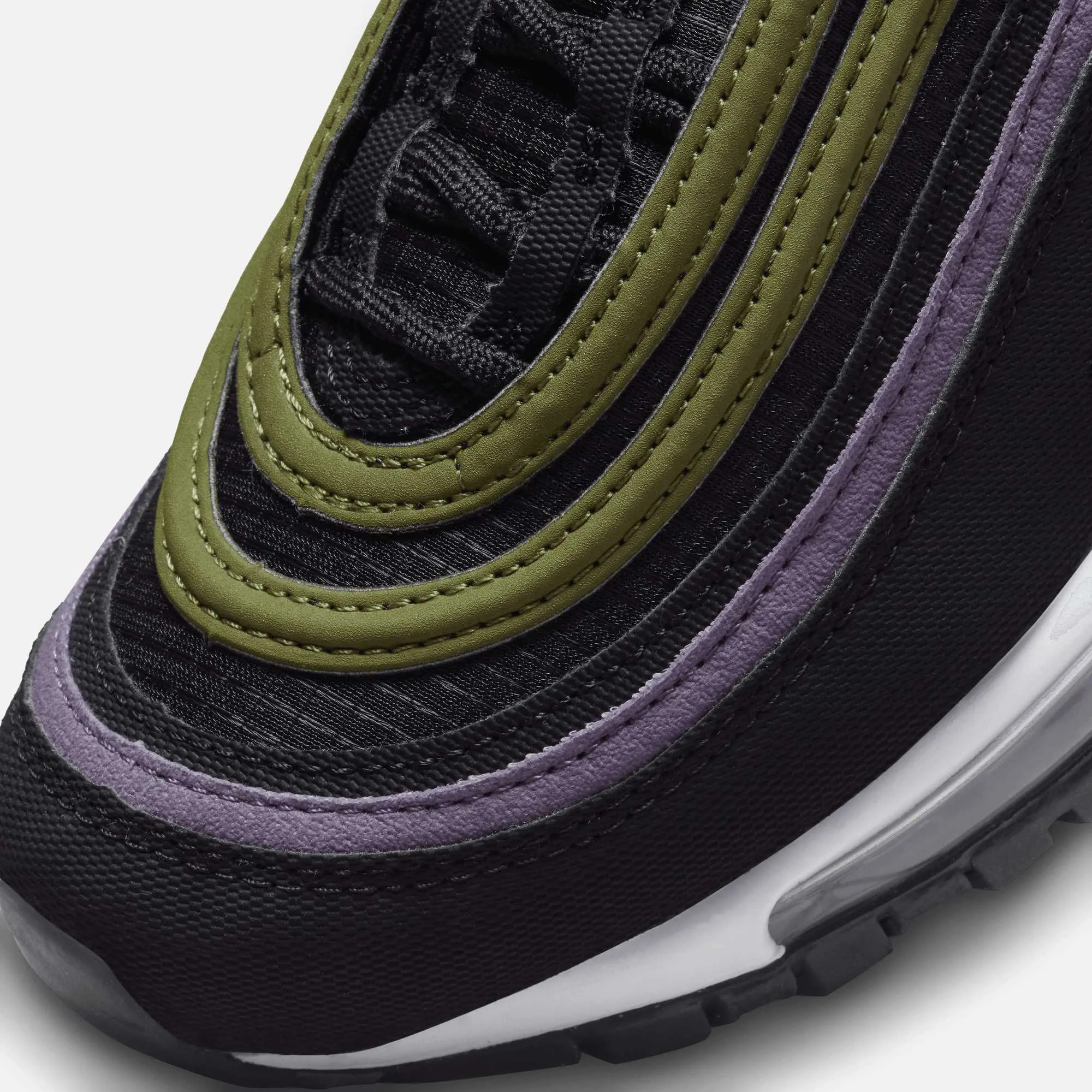 Nike Air Max 97 (GS) Black Purple Green