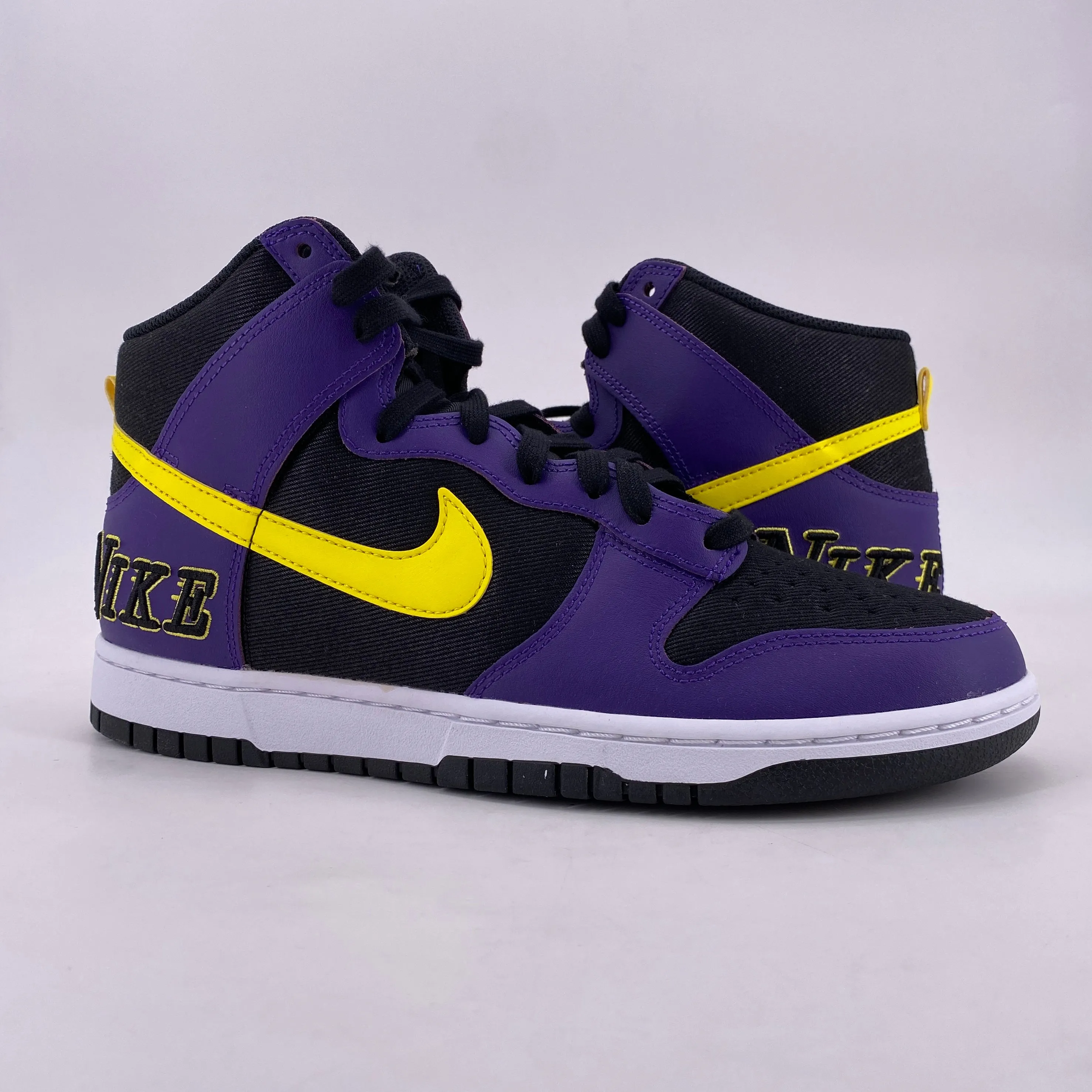 Nike Dunk High PRM Lakers 2021 New Size 10.5