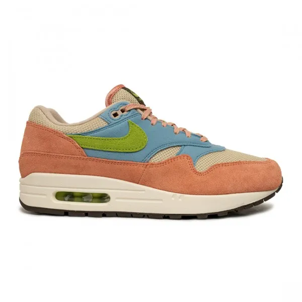 Nike Men Air Max 1 ( lt madder root / vivid green-rattan)