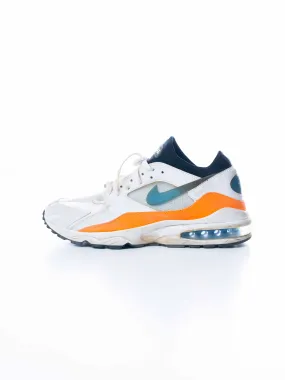 NIKE  NIKE AIR MAX 93 NEBULA BLUE ORANGE