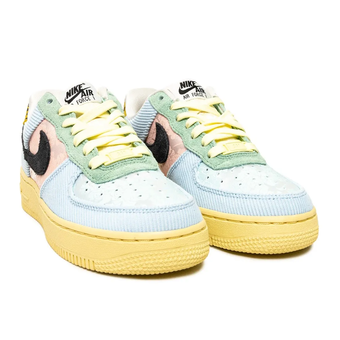 Nike Women Wmns Air Force 1 '07 (celestine blue / off noir-arctic orange)