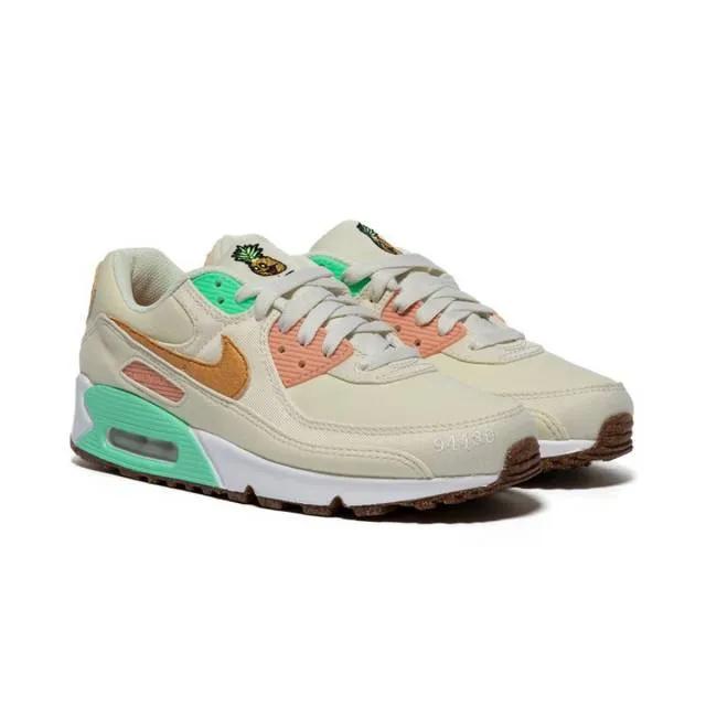 Nike Women's Air Max 90 (Happy Pineapple/ Bone Cream Bro...