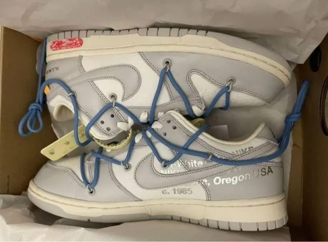 Off White X Nike Dunk Low Lot 5 Sz 9.5